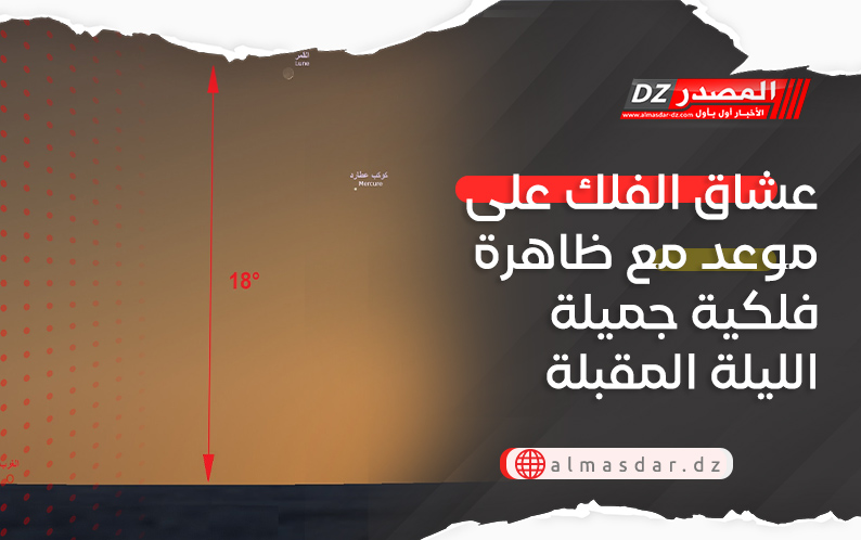 عشاق الفلك على موعد مع ظاهرة فلكية جميلة الليلة المقبلة